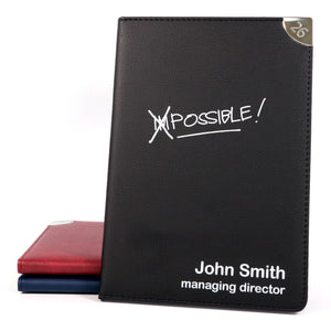 Personalised Executive Diary Organiser 2026, A5 size | Custom Printed Planner (UK dates)