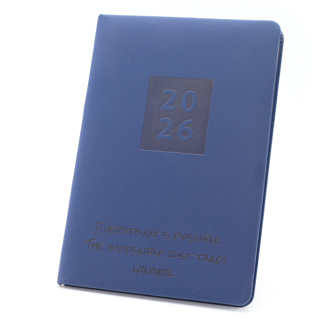 Personalised Hardcover Fashion Diary Organiser 2026  | Custom Engraved Planner