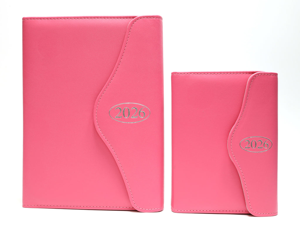 Personalised Diary Organiser 2026, A5/A6 size | Custom Engraved Planner (UK dates)