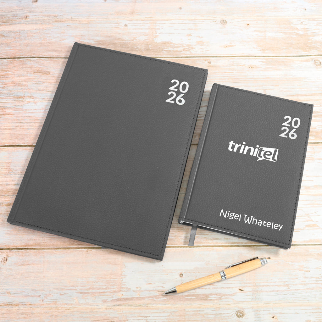 Personalised Premium Diary Organiser 2026 A4/A5 size | Custom Printed Planner