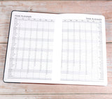 Personalised Premium 2026 Diary Organiser - A5 size | Custom Engraved Planner (UK dates and holidays)