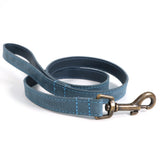 Personalised Finest Leather Dog Puppy Collar + optional Matching Lead