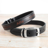 Personalised Custom Leather Dog Collar