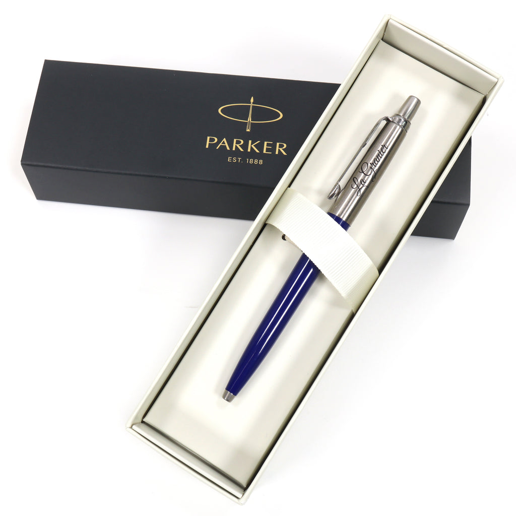 Personalised Custom Parker Jotter Pen + Gift Box | Design A Truly Unique Present | Laser Engraved