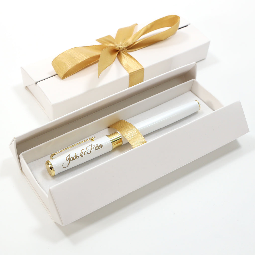 Personalised Premium Metal Rollerball Pen + Gift Box