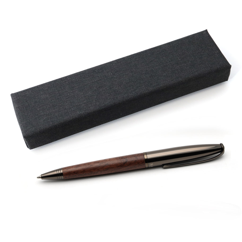 Personalised Premium Wooden Ballpoint Pen + Gift Box