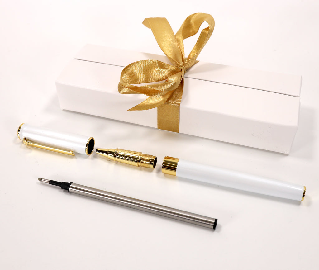 Personalised Premium Metal Rollerball Pen + Gift Box