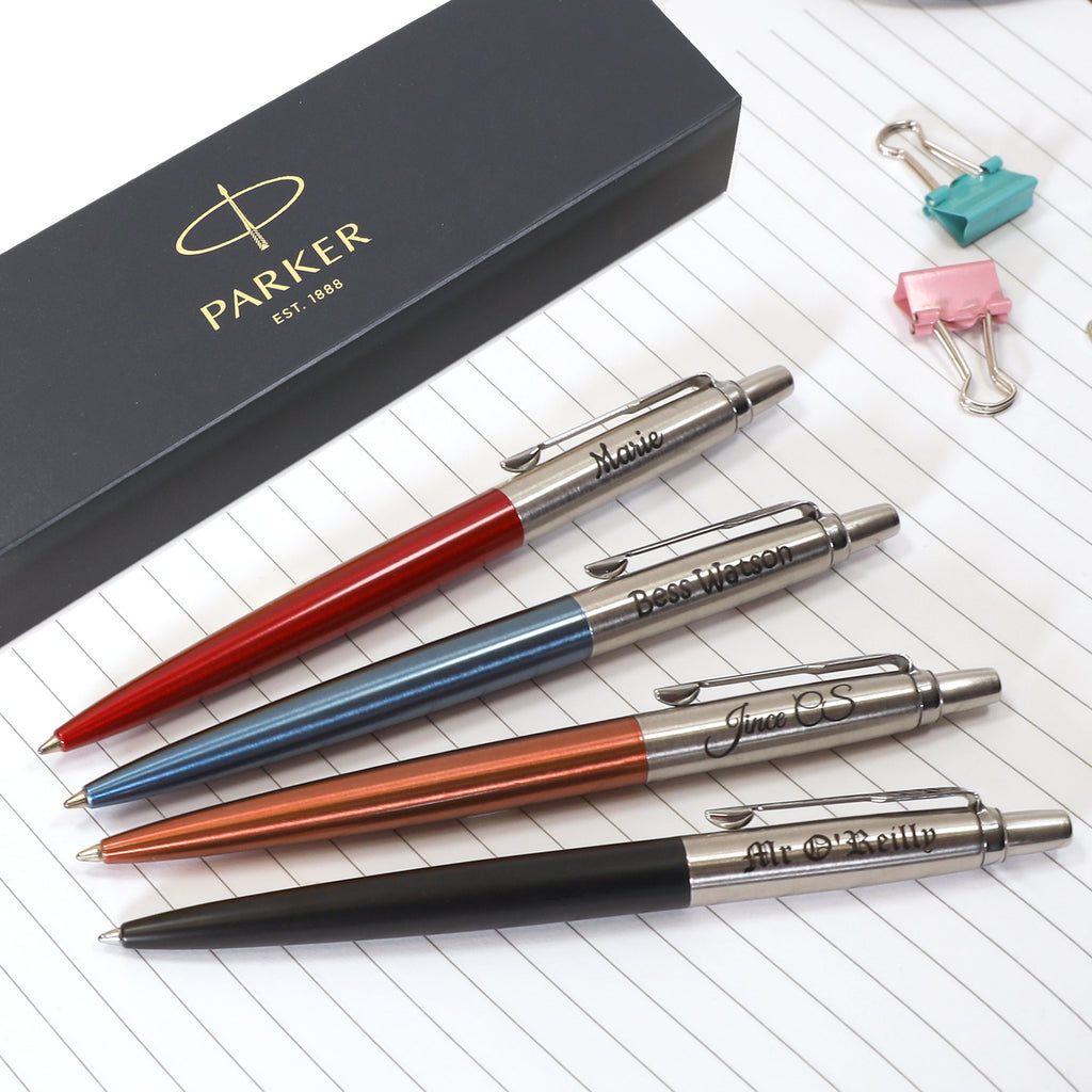 Personalised Custom Parker Jotter Bond Street Pen | Laser Engraved