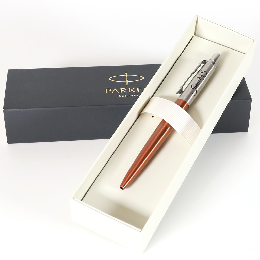 Personalised Custom Parker Jotter Bond Street Pen | Laser Engraved