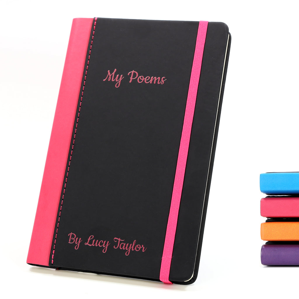 Personalised Premium Hardcover Notebook Journal, A5 size