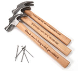 Personalised Engraved Hammer + optional Gift Box