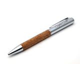 Personalised Premium Cork Metal Ballpoint Pen + Gift Box