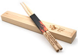 Personalised Drum sticks, 5A size + optional gift box