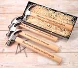 Personalised Engraved Hammer + optional Gift Box