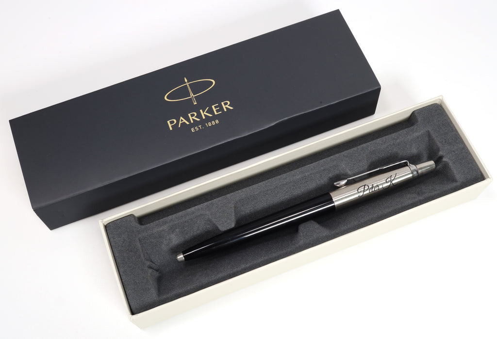 Personalised Custom Parker Jotter Pen + Gift Box | Design A Truly Unique Present | Laser Engraved