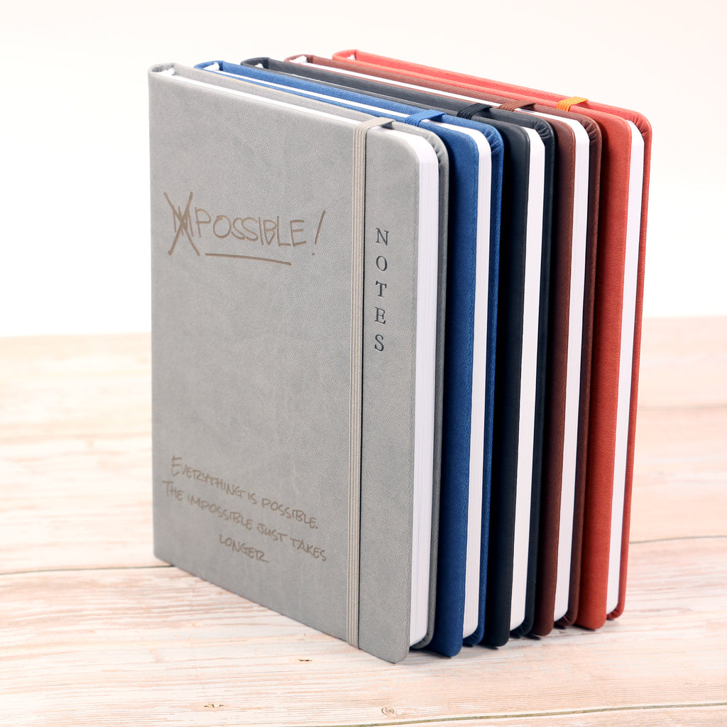 Personalised Premium Hardcover Notebook Journal, A4 A5 A6 size