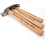 Personalised Engraved Hammer + optional Gift Box