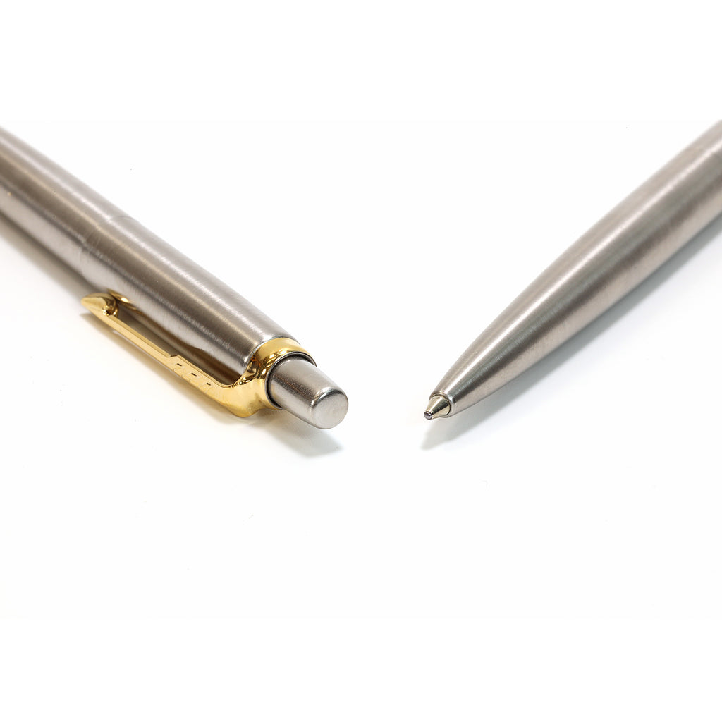 Personalised Custom Parker Jotter SS Pen + Gift Box | Design A Truly Unique Present | Laser Engraved