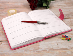 Personalised Custom Premium 5 Year Diary Organiser | Gold Embossed Gift