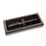 Personalised Custom Premium Satin Black Metal Fountain Pen + Gift Box | Design A Truly Unique Present | Laser Engraved