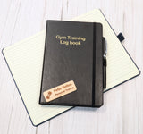 Personalised Premium Hardcover A5 Notebook Journal with Gold Embossing