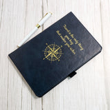 Personalised Premium Hardcover A5 Notebook Journal with Gold Embossing
