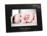 Personalised Photo Picture Frame - black/white, 4x6" 5x7" 6x8" 8x10" size
