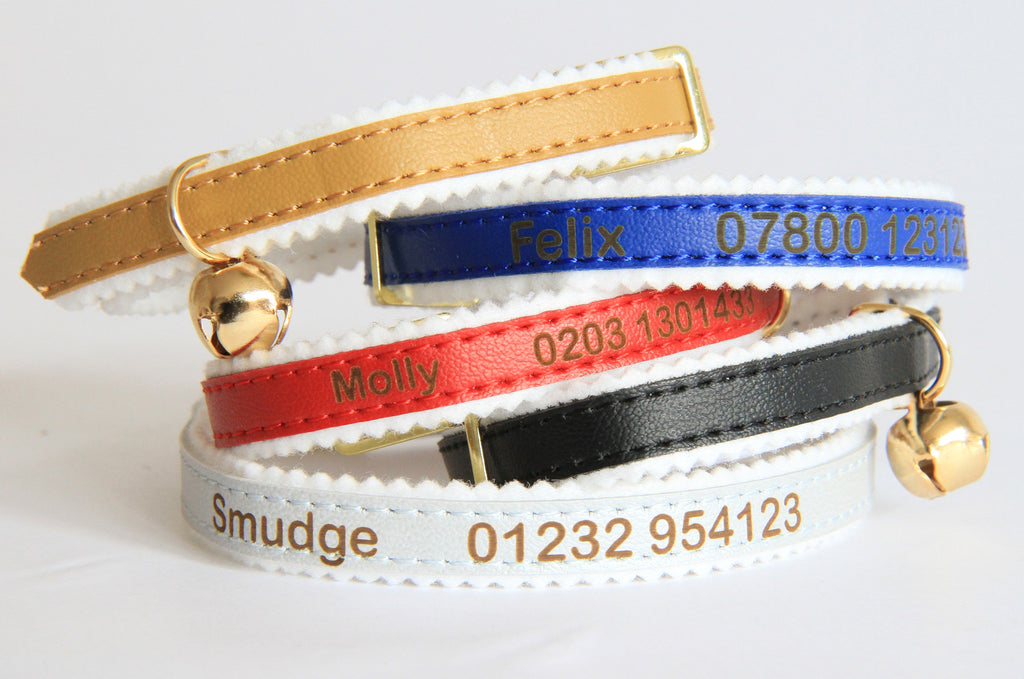 Personalised Custom Cat Kitten Collar