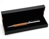 Personalised Premium Cork Metal Ballpoint Pen + Gift Box