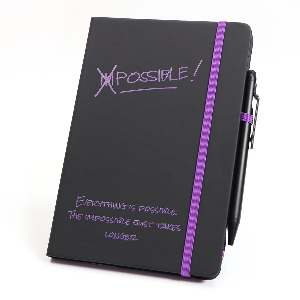 Personalised Stylish Hardcover A5 Notebook - Custom Printed