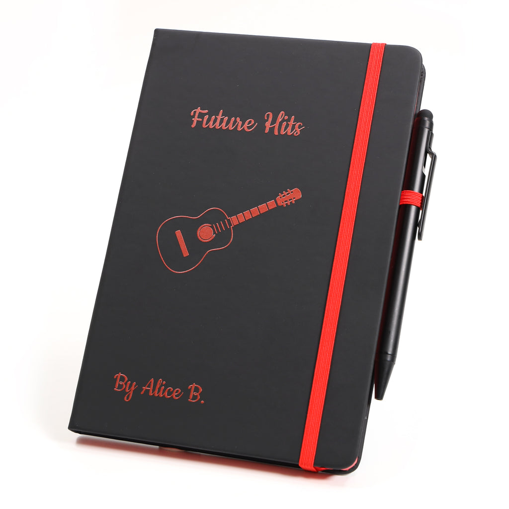 Personalised Stylish Hardcover A5 Notebook - Custom Printed