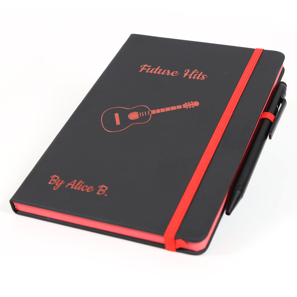 Personalised Stylish Hardcover A5 Notebook - Custom Printed