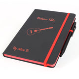 Personalised Stylish Hardcover A5 Notebook - Custom Printed