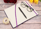 Personalised Stylish Hardcover A5 Notebook - Custom Printed