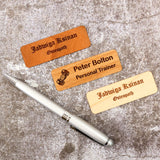 Personalised Wooden Eco Name Badge Staff ID | Design Your Custom Tag