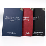 Personalised Executive Diary Organiser 2025 A5 size - UK dates and holidays