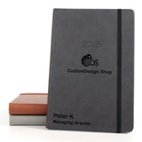 Personalised Hardcover Executive Diary 2026, A4/A5 | Custom Engraved Organiser - UK dates