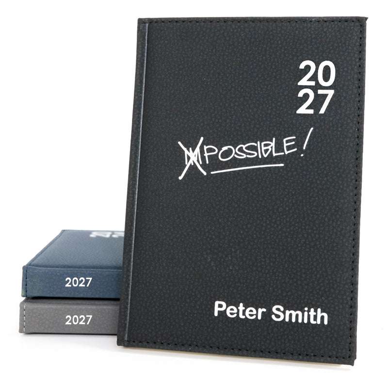 Personalised Premium 2027 Diary Organiser, A4/A5 size | Custom Printed Planner