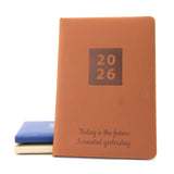 Personalised Hardcover Fashion Diary Organiser 2026  | Custom Engraved Planner