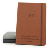 Personalised 2027 Executive Diary, A4/A5 Hardcover | Custom Engraved Organiser - UK dates