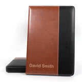 Personalised Premium 2027 Diary Organiser - A5 size | Custom Engraved Planner (UK dates)