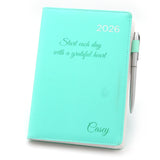 Personalised Design Diary 2026 Organiser | Laser Engraved - A5 size, UK dates