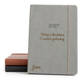 Personalised 2027 Executive Diary, A4/A5 Hardcover | Custom Engraved Organiser - UK dates