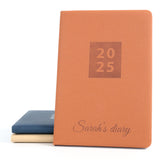 Personalised Custom Fashion Diary Planner 2025, A5 size, UK dates and holidays