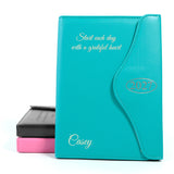 Personalised 2027 Diary Organiser, A5/A6 size | Custom Engraved Planner (UK dates)