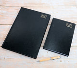 Personalised 2027 Hardback Diary , A4/A5 size | Custom printed Planner (UK dates)