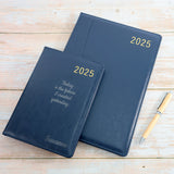 Personalised Premium Executive Diary Organiser 2025, A4, A5 size, UK dates