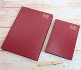 Personalised Premium Hardback Diary 2026, A4/A5 size | Custom printed Organiser (UK dates)