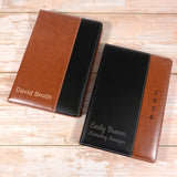 Personalised Premium 2026 Diary Organiser - A5 size | Custom Engraved Planner (UK dates and holidays)