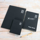 Personalised Custom Premium Diary Organiser 2025, A4, A5 size, UK dates